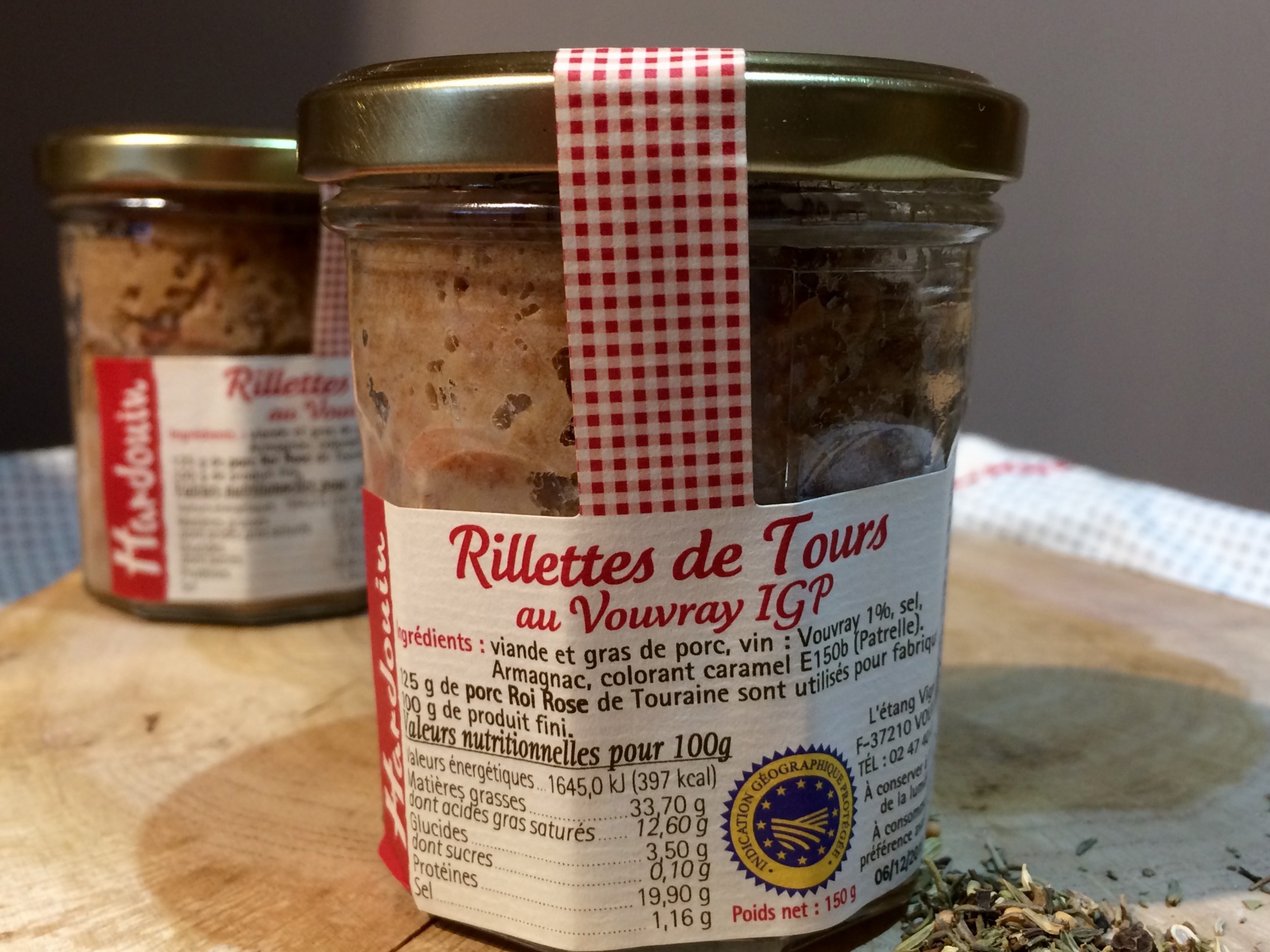 rillette de tours prix